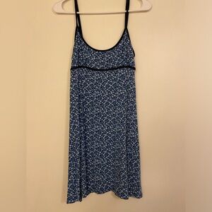 Blue Floral Old Navy Mini Dress